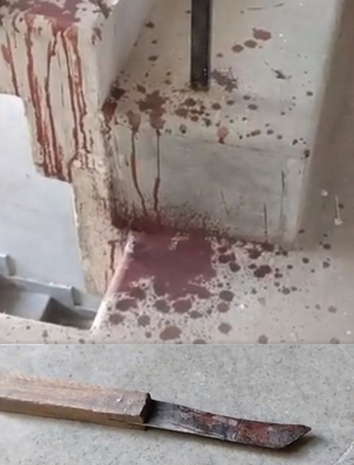 Traces of blood found in Atiq's office. (Source: IANS)