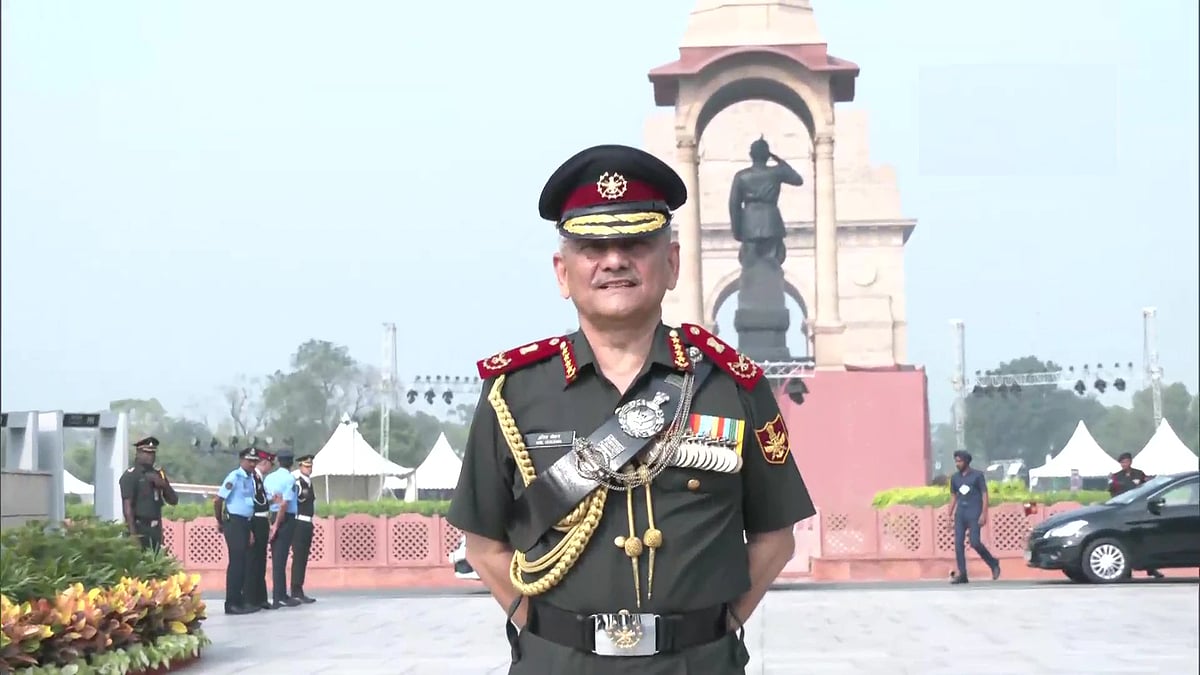 The chip was on Thursday presented to Chief of Defence Staff Gen Anil Chauhan (Source: ANI Photo)