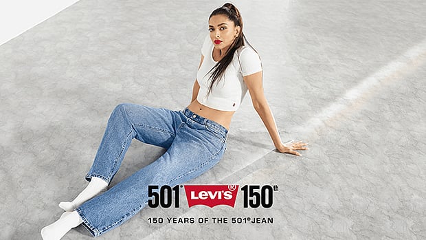 Global brand ambassador Deepika Padukone is the face of the 150 years of the Levi's 501 campaign.