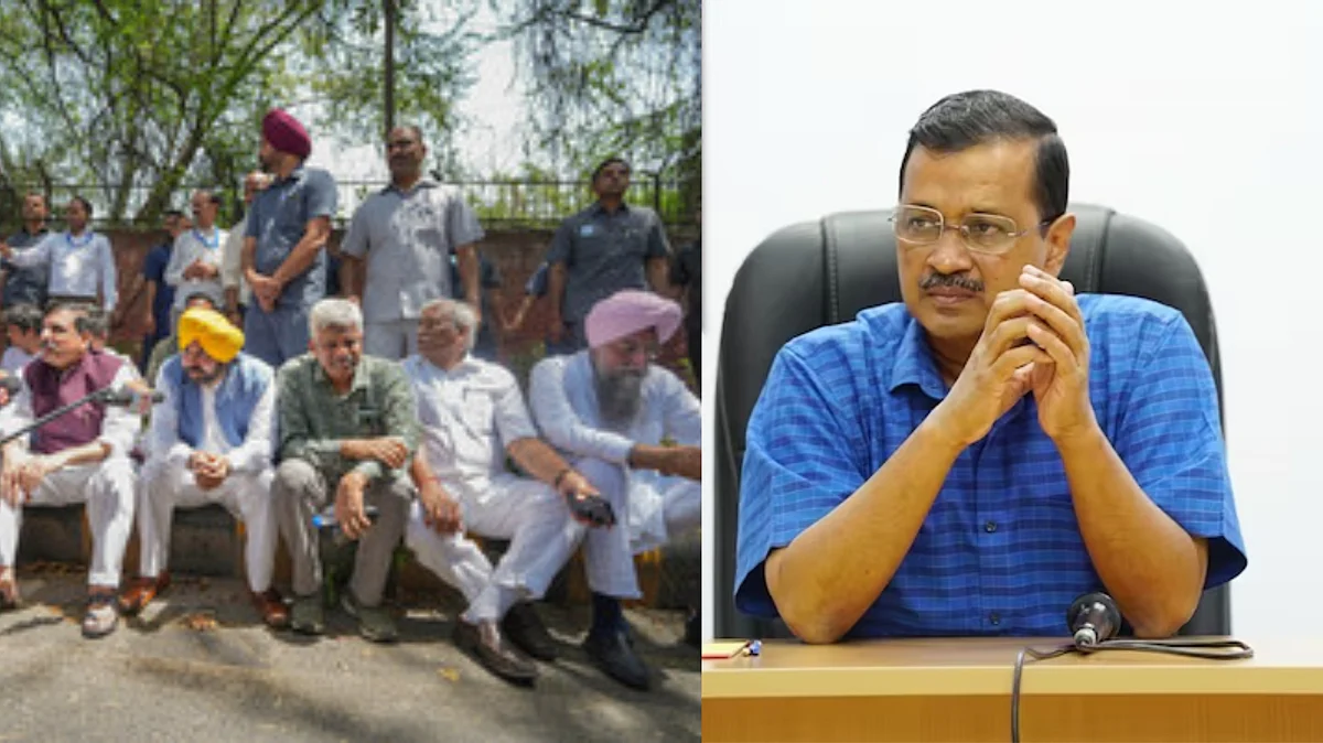 Security was stepped up at the CBI headquarters with the Delhi Police putting in place four rings of barricading to prevent protests by the Aam Admi Party leaders and supporters. (Source: PTI Photo)