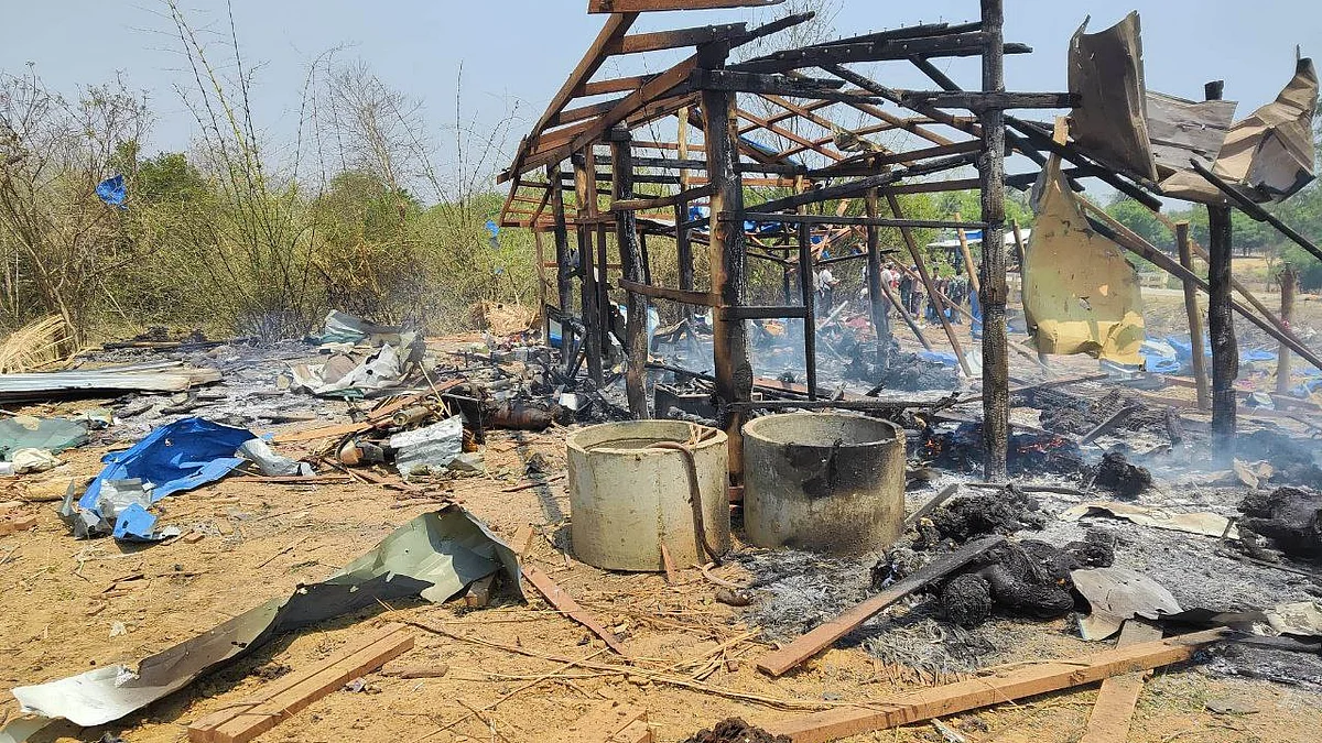 Myanmar's Junta kills over 100 including children, women in a deadly airstrike