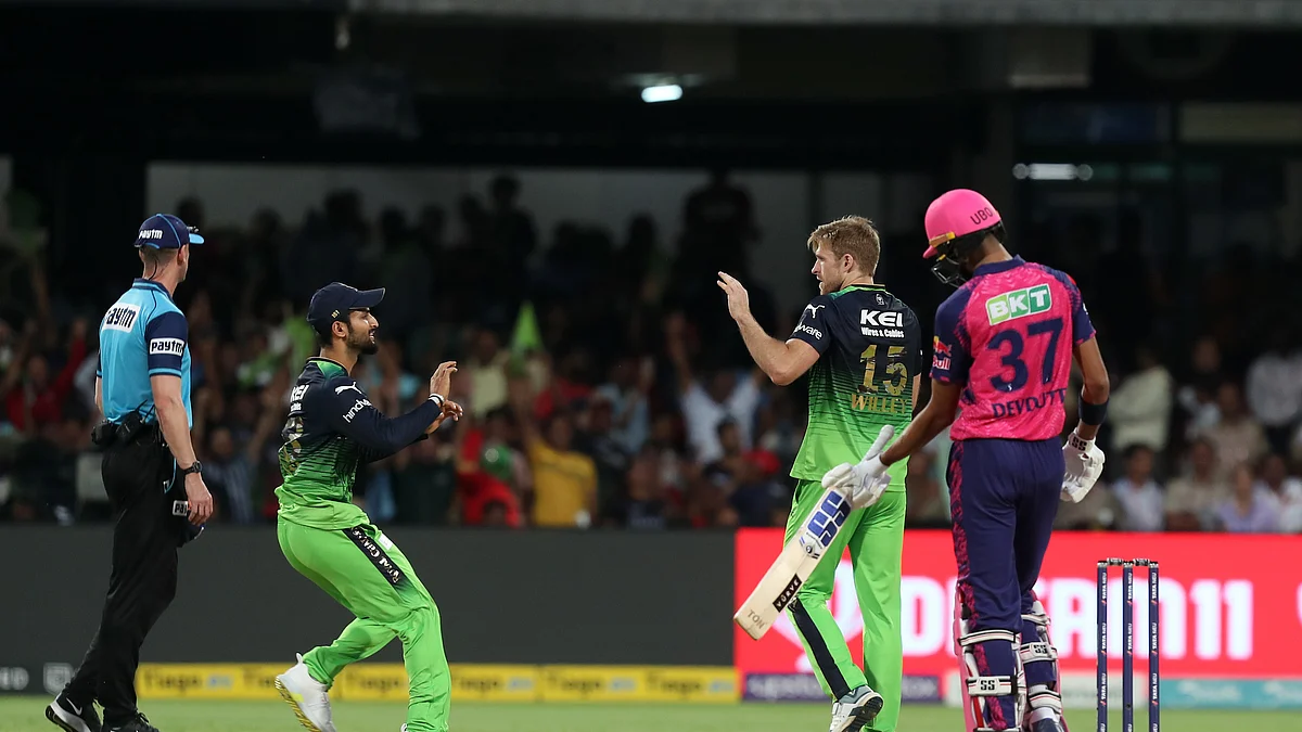 Royal Challengers Bangalore versus Rajasthan Royals in Bengaluru on Sunday