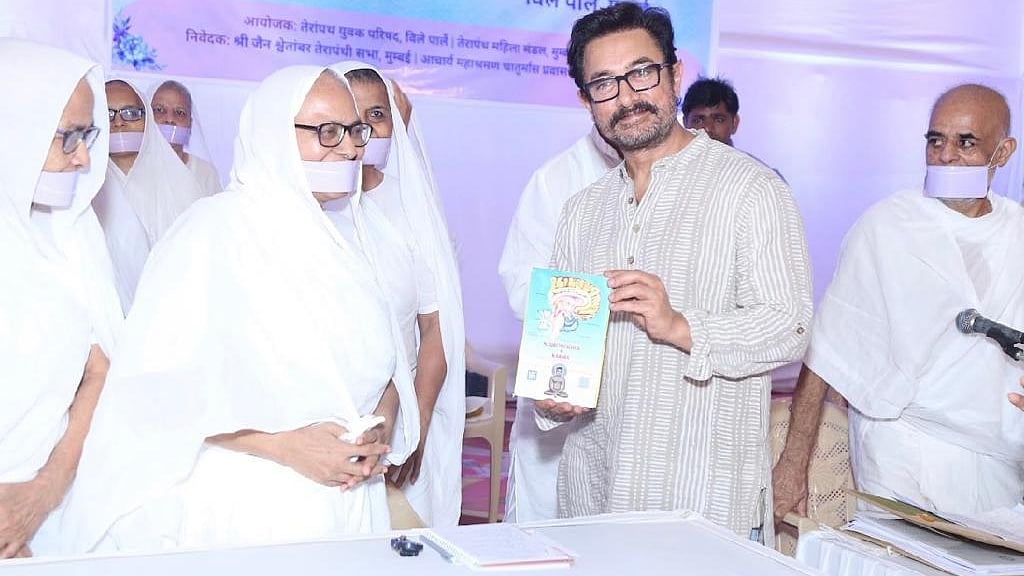 Aamir Khan paid a heartfelt tribute to legendary Jain saint scientist Professor Dr Mahendra Kumar on Sunday, April 9.