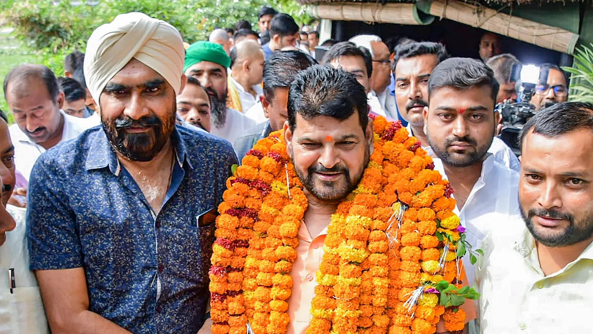 Brij Bhushan Sharan Singh (Photo Courtesy: PTI)