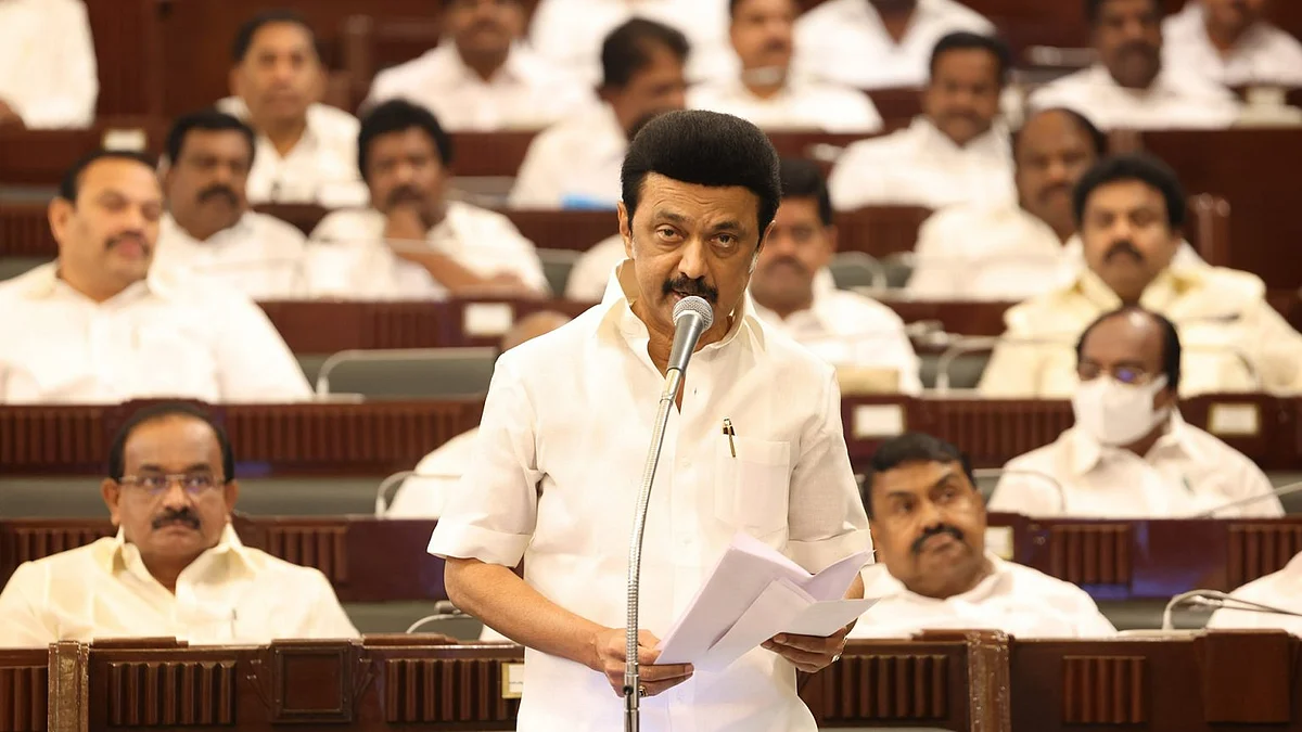 Tamil Nadu CM and DMK chief MK Stalin says 2024 will mark the end of the BJP (file photo)