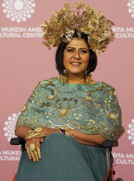 Indian athlete and Paralympian Deepa Malik.