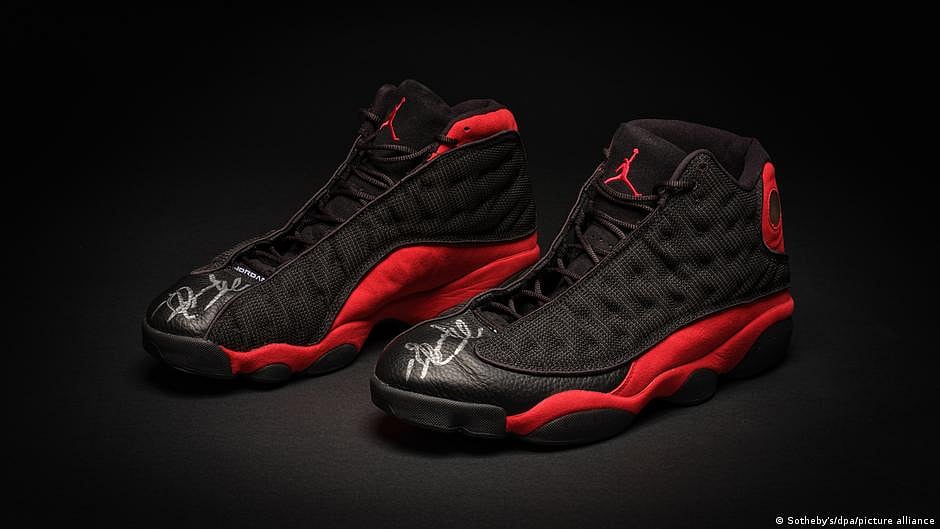 Michael Jordan's sneakers sold for record $2.2 million
