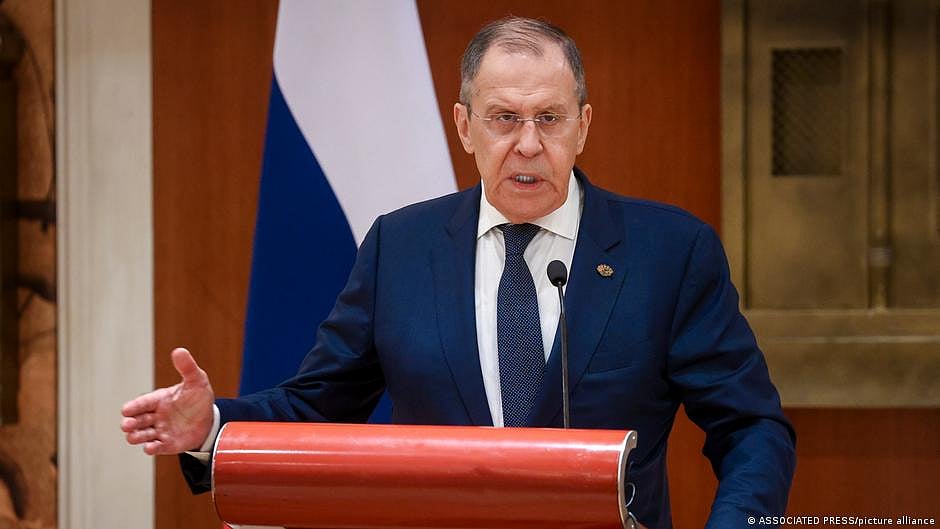 Ukraine updates: Lavrov vows 'tough' reply to 'hostile' EU