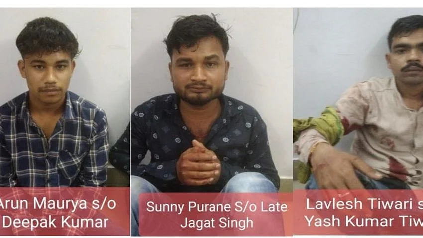 The three assailants who came posing as journalists
