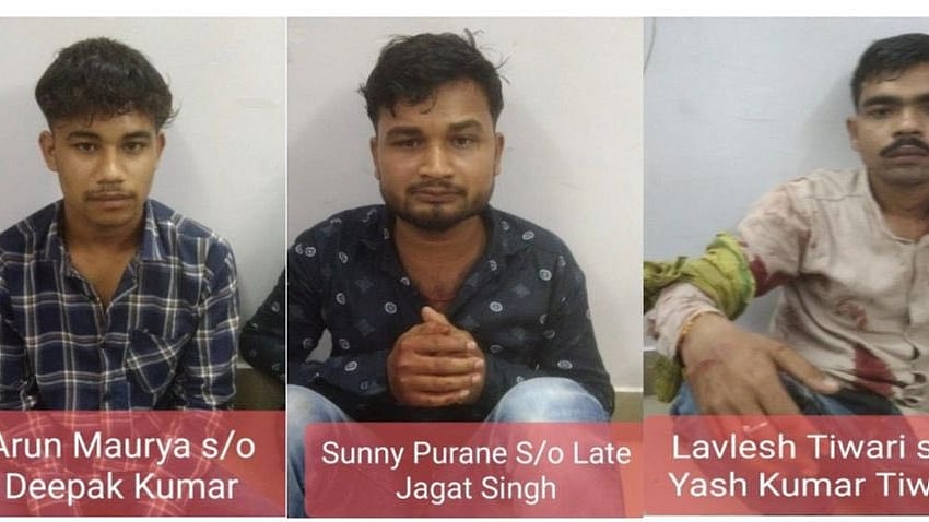 The three assailants who came posing as journalists