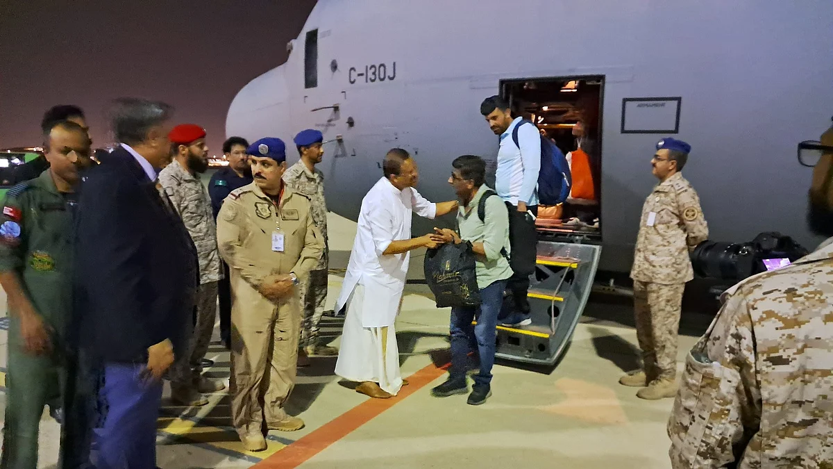 Indians returning in  IAF C-130J