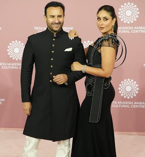 Saif Ali Khan and Kareena Kapoor.
