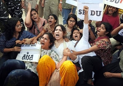 Protest against sexual harassment: AISA claims 15 of its activists detained, police deny