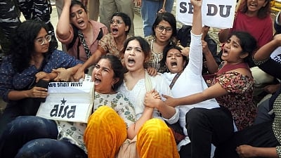 Protest against sexual harassment: AISA claims 15 of its activists detained, police deny
