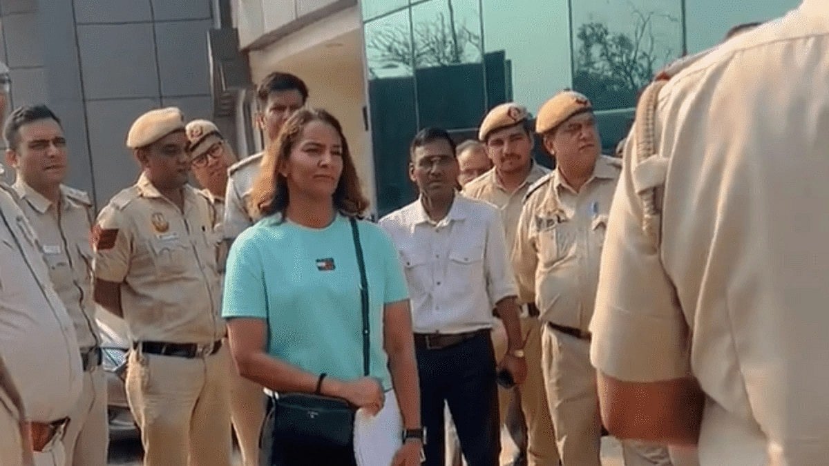 Wrestler Geeta Phogat, husband detained at Delhi's Singhu border