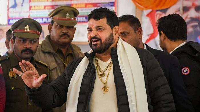 WFI president Brij Bhushan Sharan Singh (Photo courtesy: PTI) 