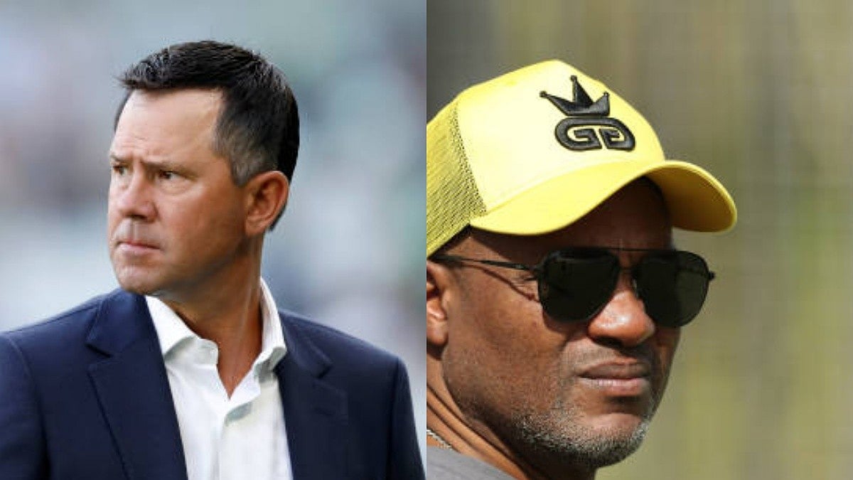 Ricky Ponting (left); Brian Lara (right) (Photo: Getty Images)