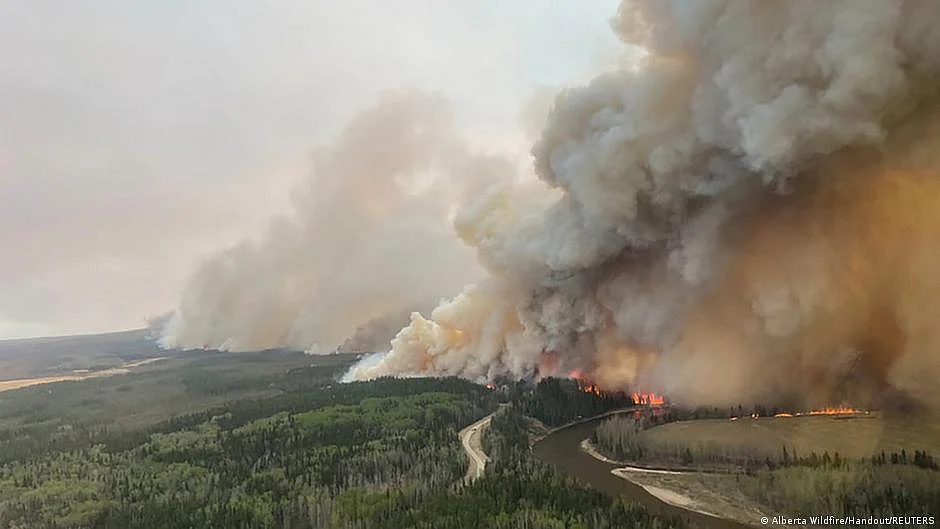 Wildfires in Canada's Alberta (DW)