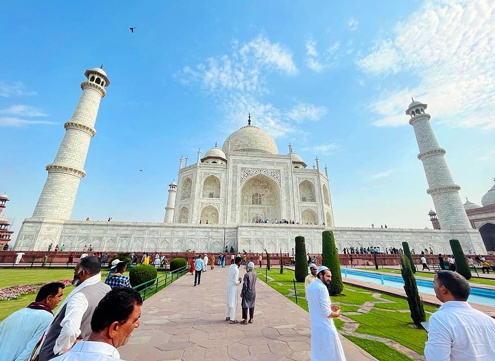 Heritage pumps to green Taj Mahal gardens lost and found