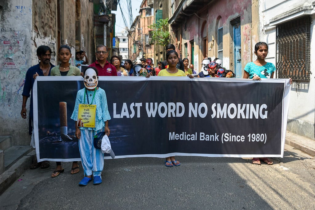 Anti-Tobacco rally segues into Kolkata street theatre