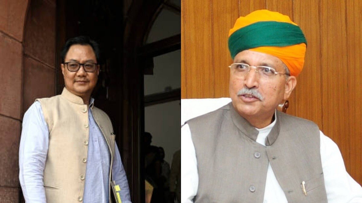 Cabinet rejig: Arjun Ram Meghwal replaces Kiren Rijiju as law minister