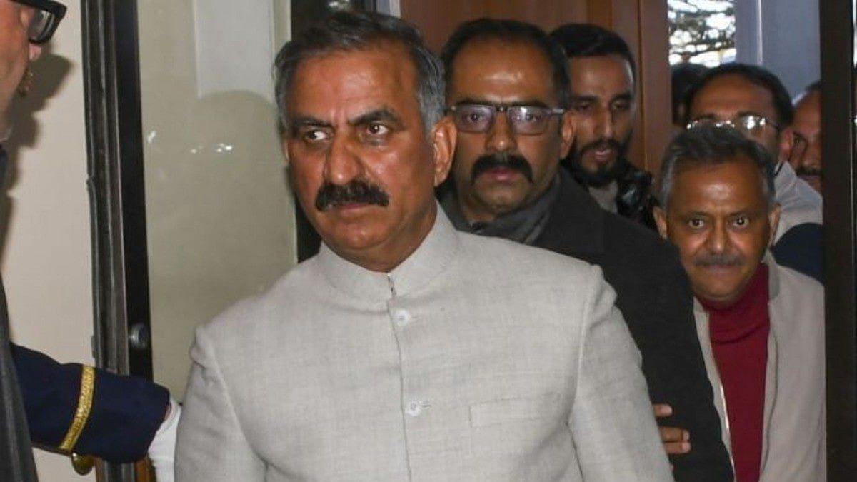 Himachal Pradesh CM Sukhwinder Singh Sukhu (NH File Photo)