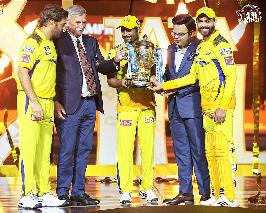 Chennai Super Kings (photo courtesy @ChennaiIPL/Twitter)