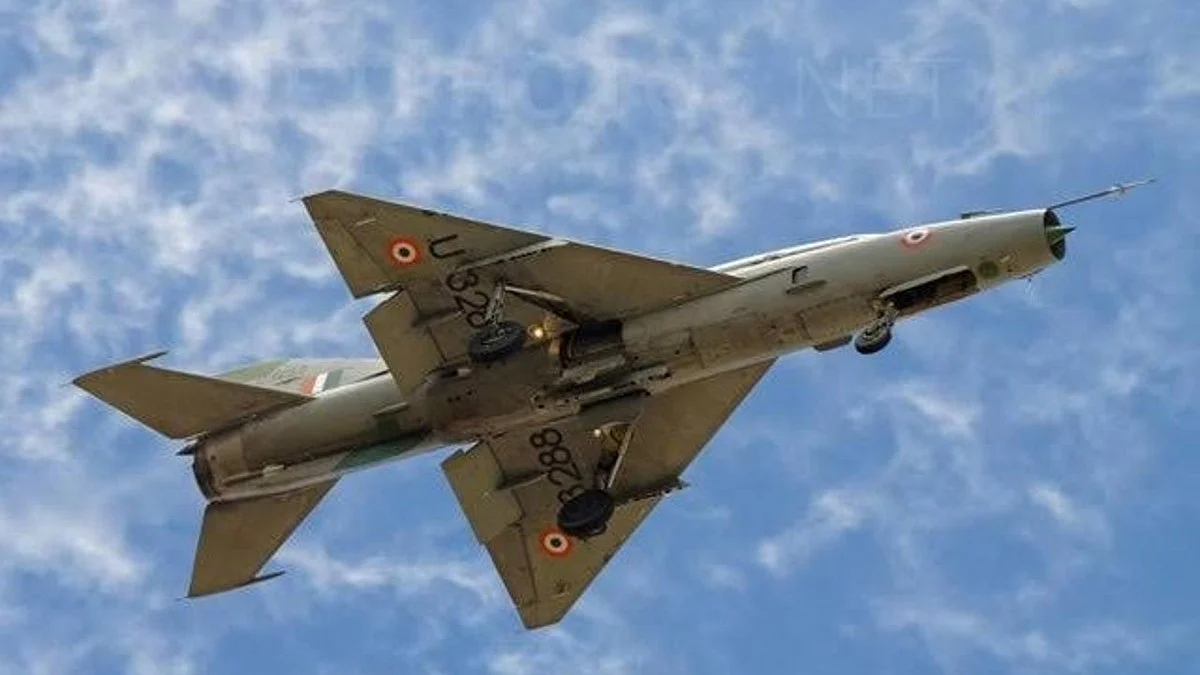  Mig21(Photo Courtesy: Twitter/@NewsIADN)