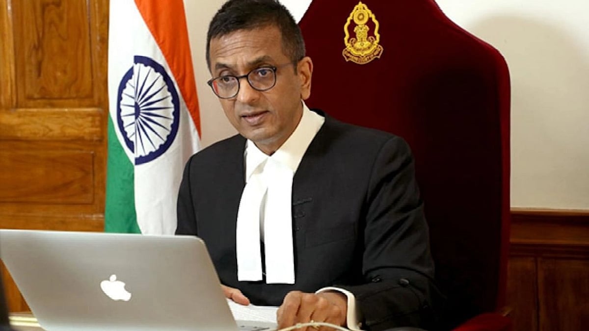 "There are a variety of administration requirements which the state can impose. That does not detract from the (minority character of the institution) "said CJI Chandrachud (Photo: National Herald archives)