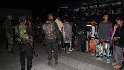 7,500 people have been shifted till now. (Photo: IANS)