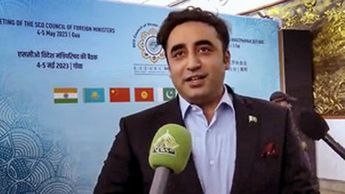 Bilawal Bhutto-Zardari arrives in India. (Photo courtesy: PTI)