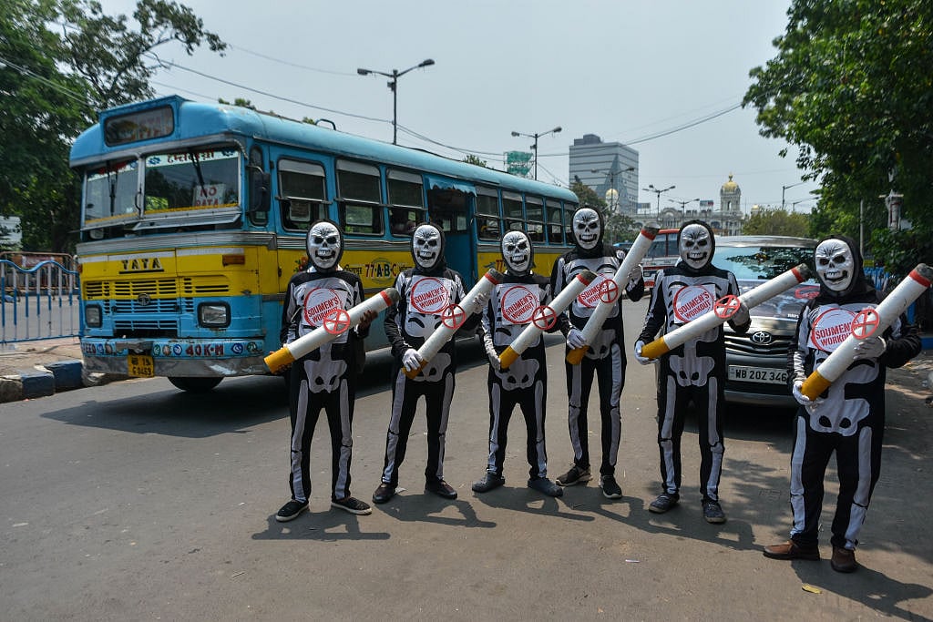 Anti-Tobacco rally segues into Kolkata street theatre
