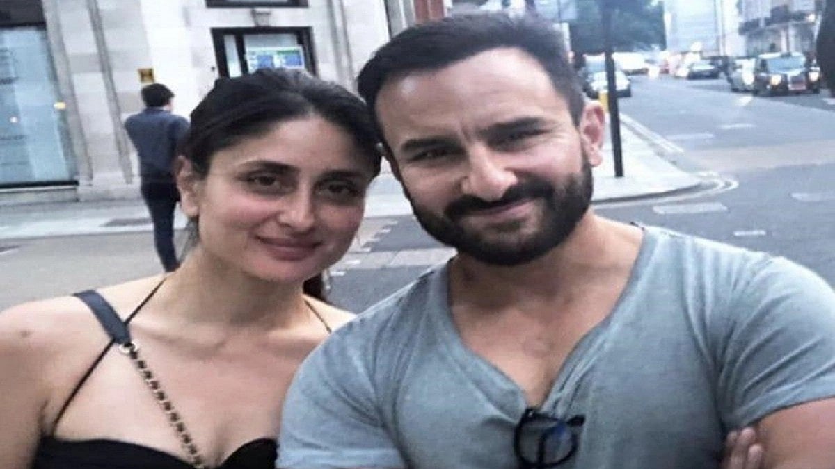 Saif Ali Khan and Kareena Kapoor (photo: National Herald archives)