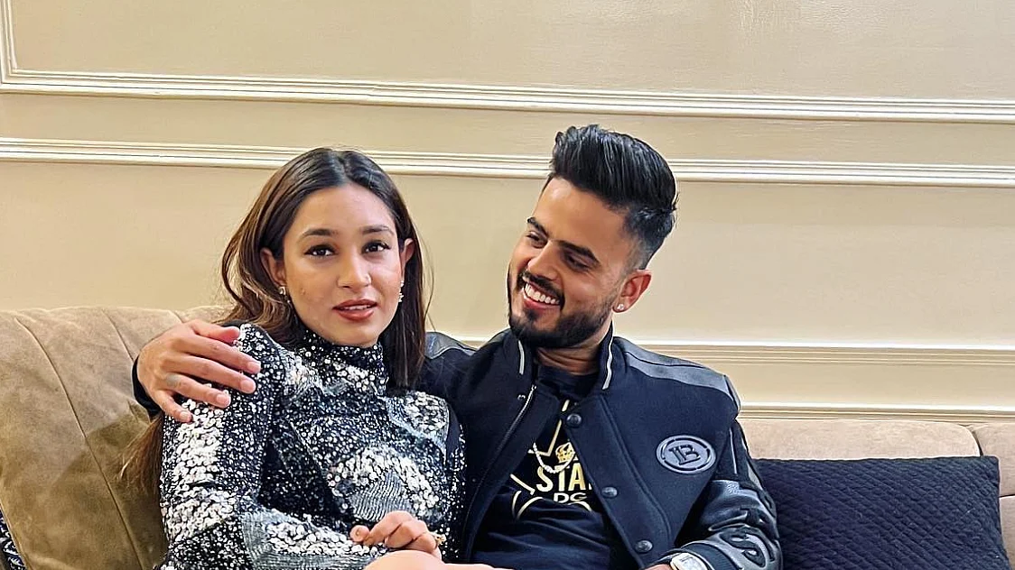 Saachi Marwah Rana with Nitish Rana (Photo Courtesy: @saachi.marwah/Instagram)