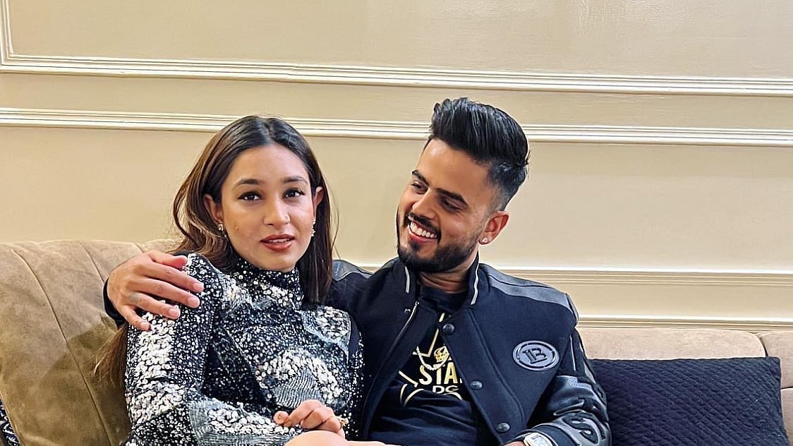 Saachi Marwah Rana with Nitish Rana (Photo Courtesy: @saachi.marwah/Instagram)