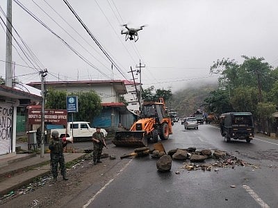 Violence broke out in parts of Manipur on May 3 (Photo: IANS)
