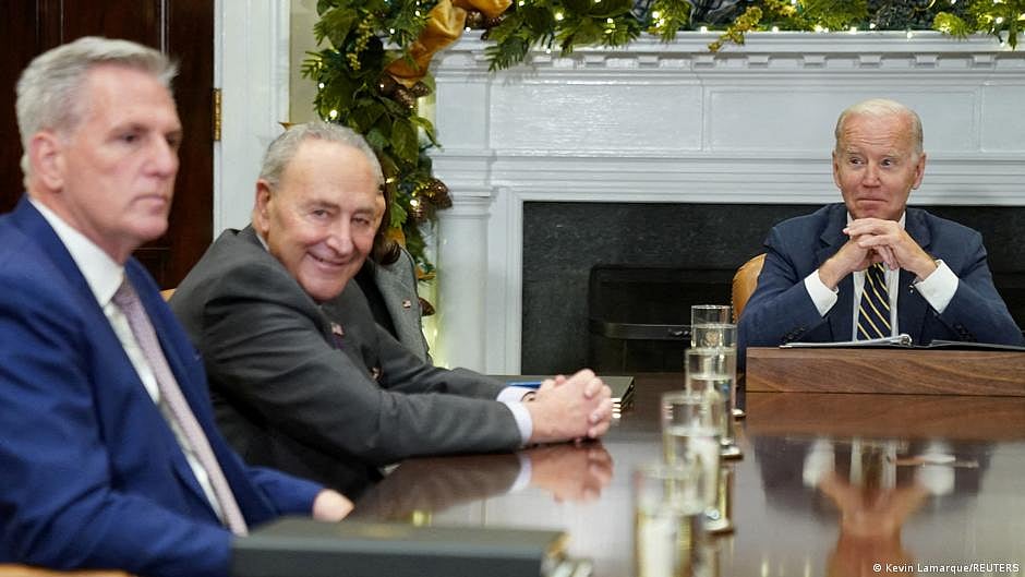 US: Biden hails 'productive' debt talks with McCarthy