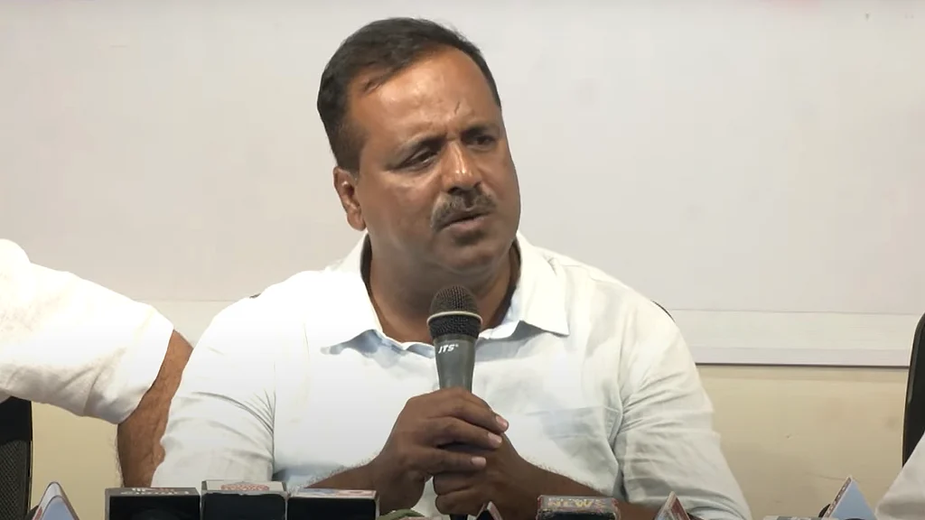 Senior Congress MLA UT Khader (Photo courtesy: Screengrab from VIJAYAVANI)