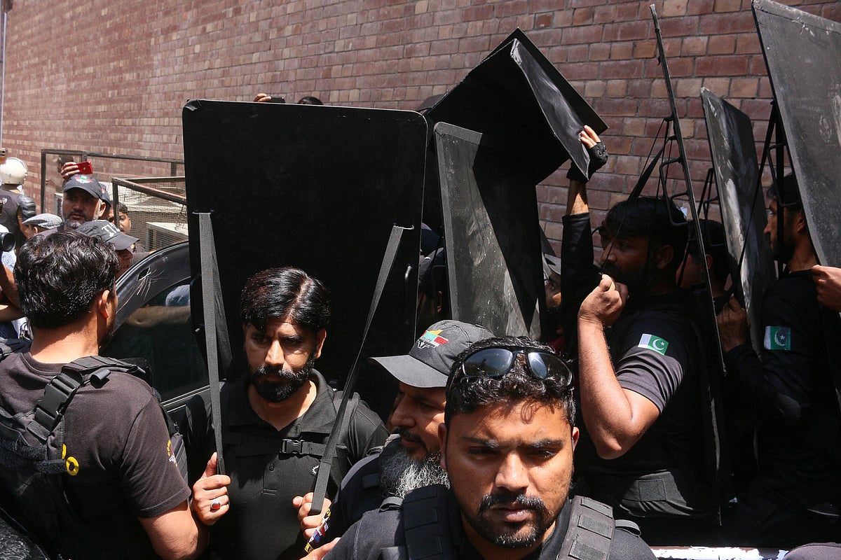 In Photos: Former Pakistani PM Imran Khan arrives at Lahore High Court