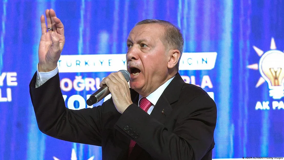After 20 years in power, incumbent President Recep Tayyip Erdogan is not the clear favorite in this month's election. (Photo: Adem Altan/AFP/Getty Images)