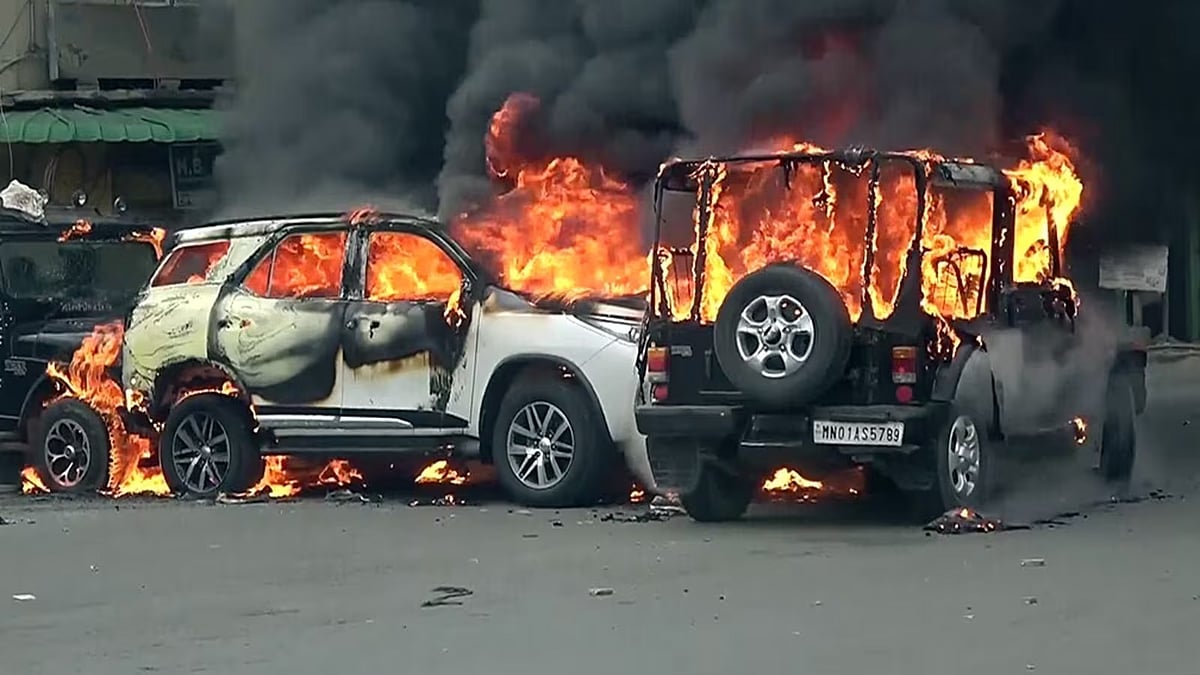 Cong slams Manipur CM over violence, says he cannot absolve himself, "his patrons in New Delhi and Nagpur"