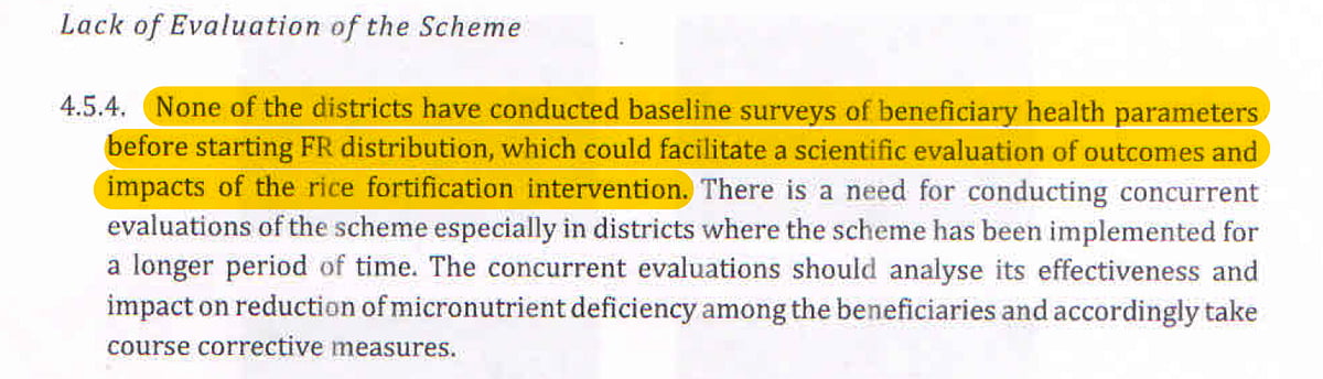 Excerpt the NITI Aayog report (photo courtesy The Reporters' Collective)