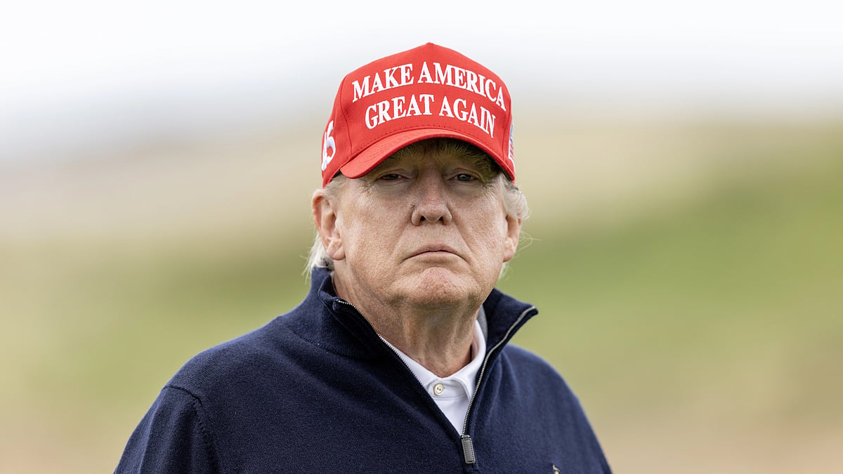 Former U.S. President Donald Trump (Photo by Robert Perry/Getty Images)