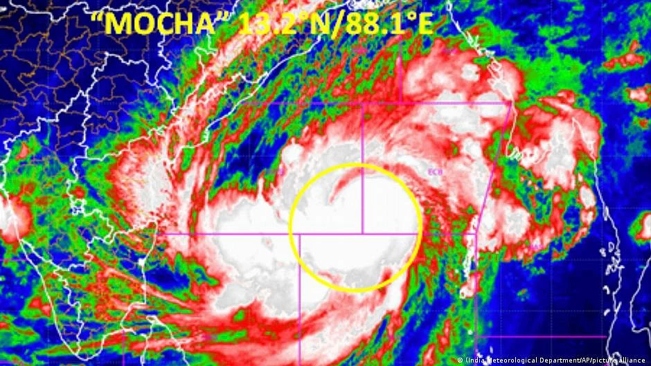 Cyclone Mocha threatens Bangladesh, Myanmar refugees (Photo: DW)