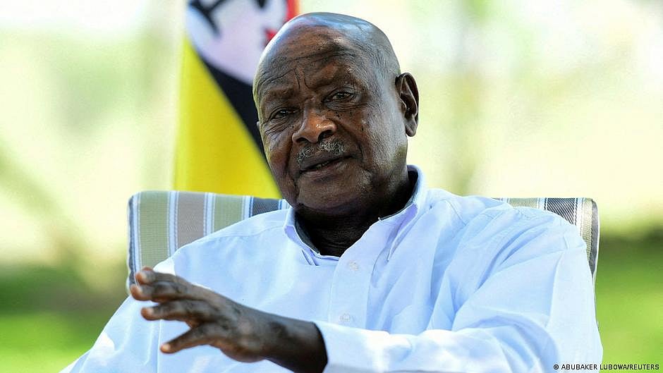 Ugandan President Yoweri Museveni (DW)