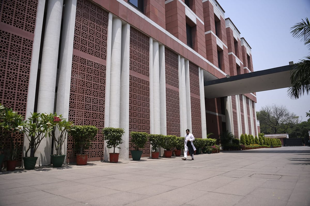 BJP Office that looks empty post defeat in Karnataka election (NH Photo by Vipin)