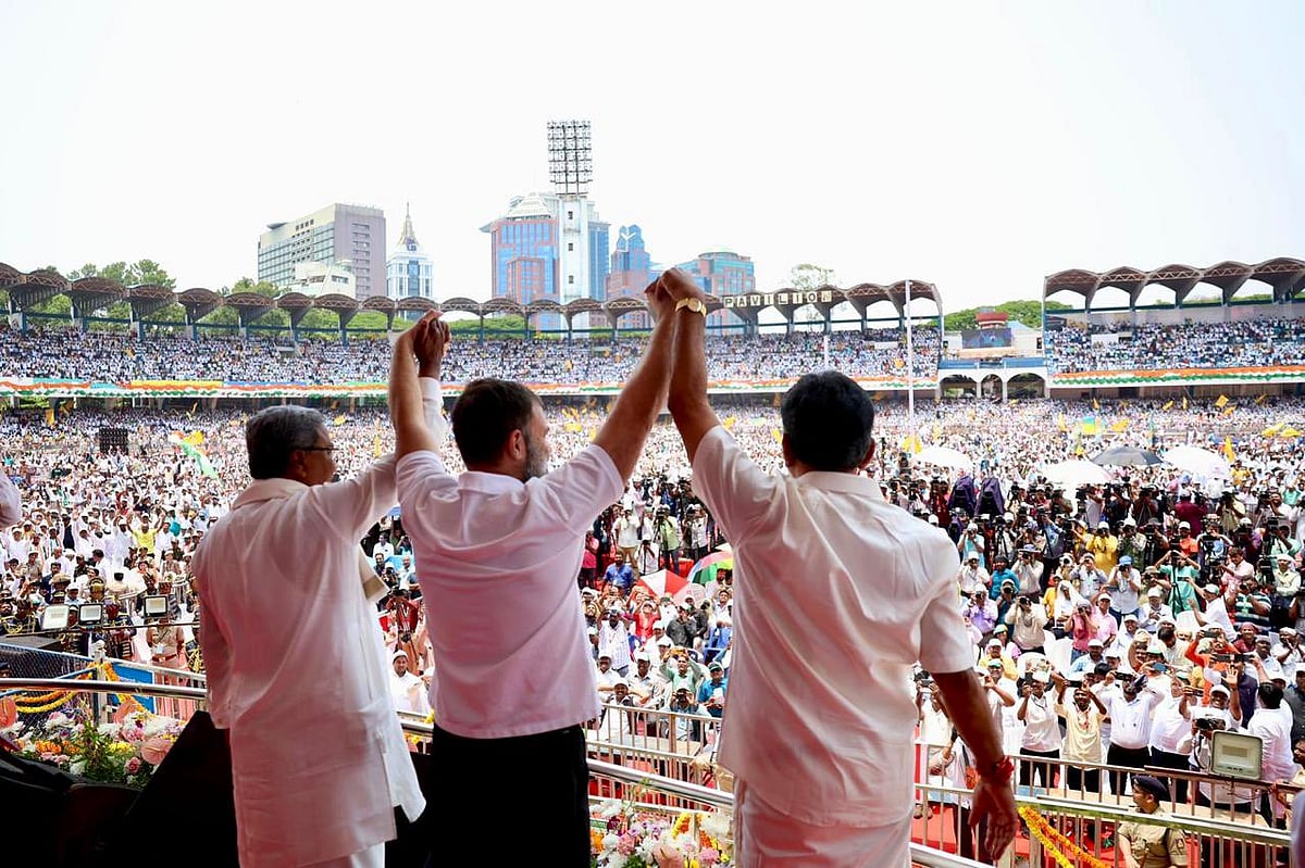 "All our 5 poll promises to become laws": Rahul Gandhi 