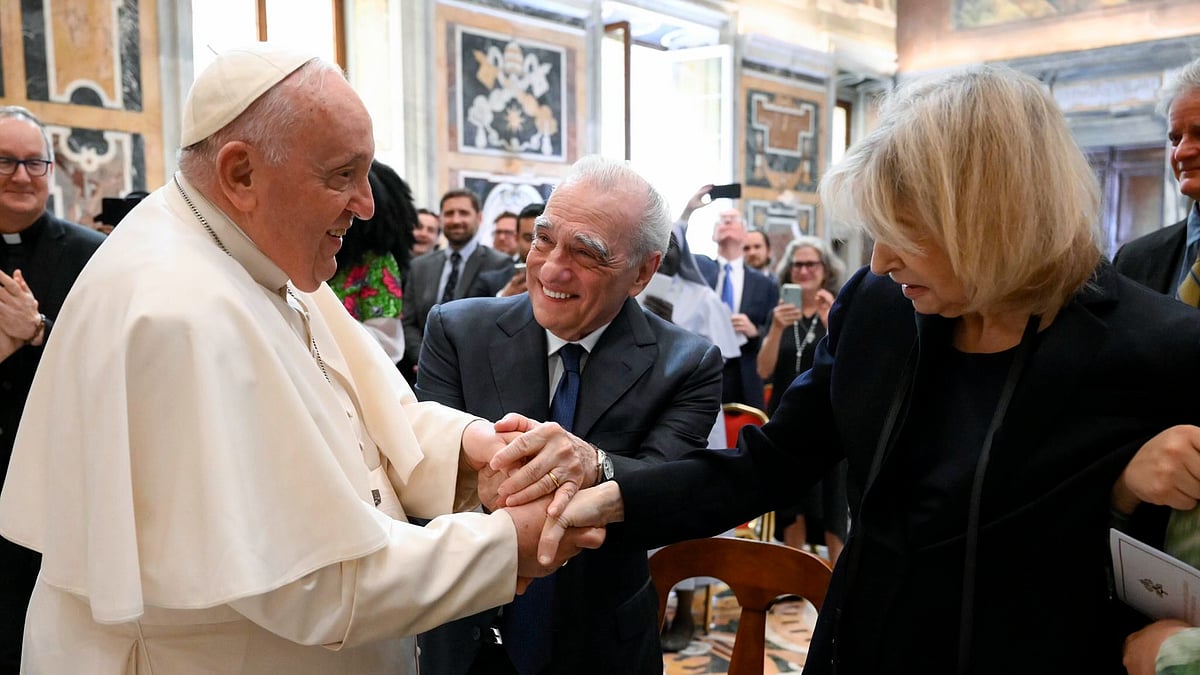 Scorsese meets Pope, announces he will make a film on Jesus