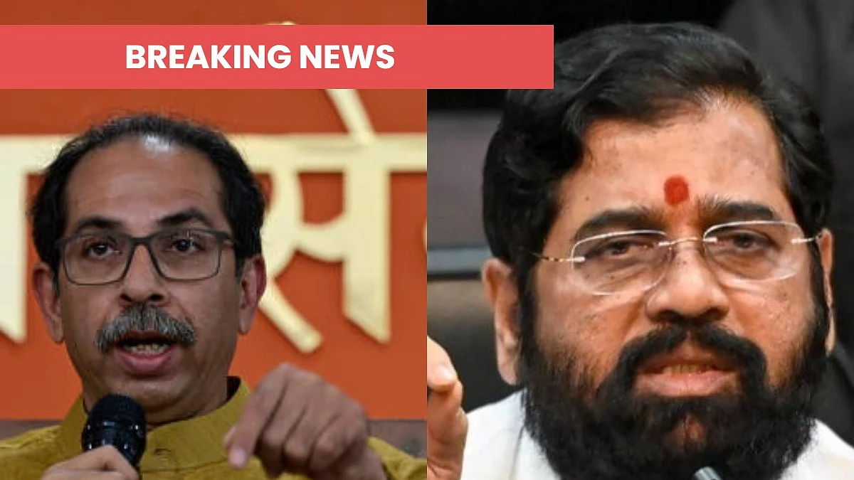 Uddhav Thackeray (left); Eknath Shinde (right) (Photos: Getty Images)