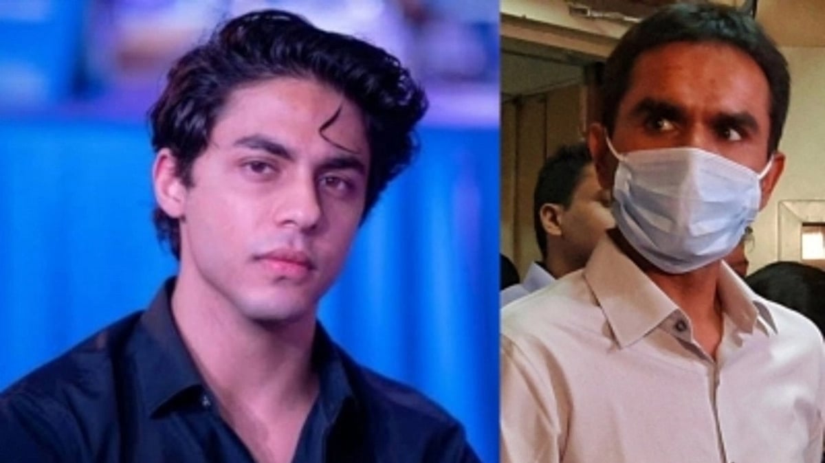 Aryan Khan (left); Sameer Wankhede (right) (photo: IANS)